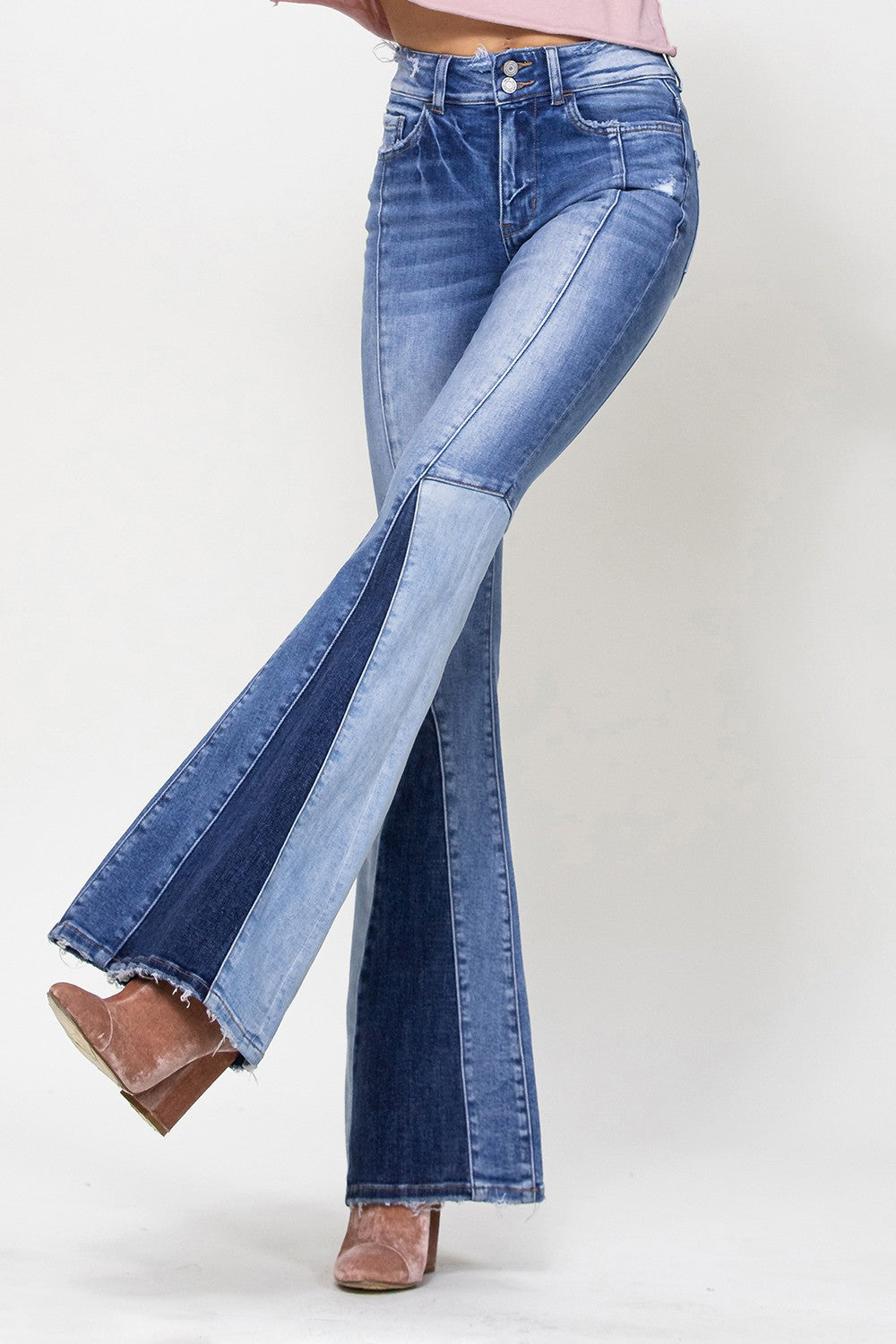Kaylee High Rise Super Flare Jeans – FrancosBoutique